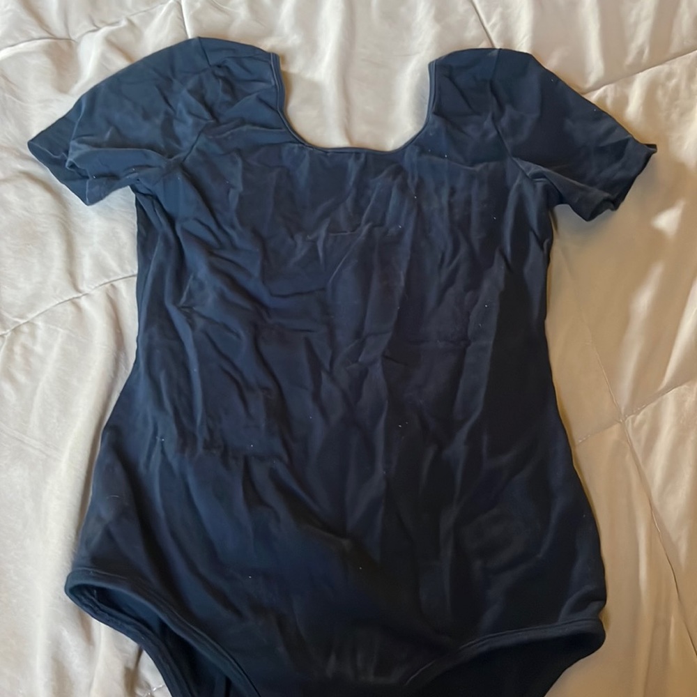 Black shirt with buttons